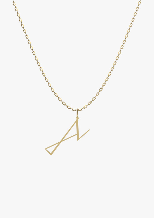 Letter A – Edgy
