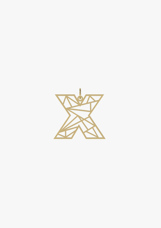 Letter X - Ornament